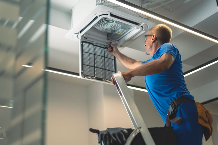 Instalacion climatización para oficinas